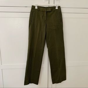 Moda International Green straight Pants Size 6